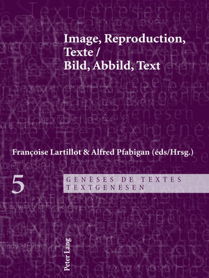 cover image of Image, Reproduction, Texte- Bild, Abbild, Text
